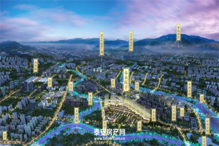 宝龙庄园3室2厅1卫113.8㎡【高档装修送实木家具